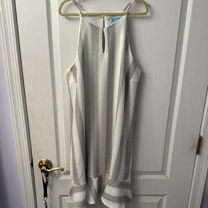 Striped Sleeveless Dress